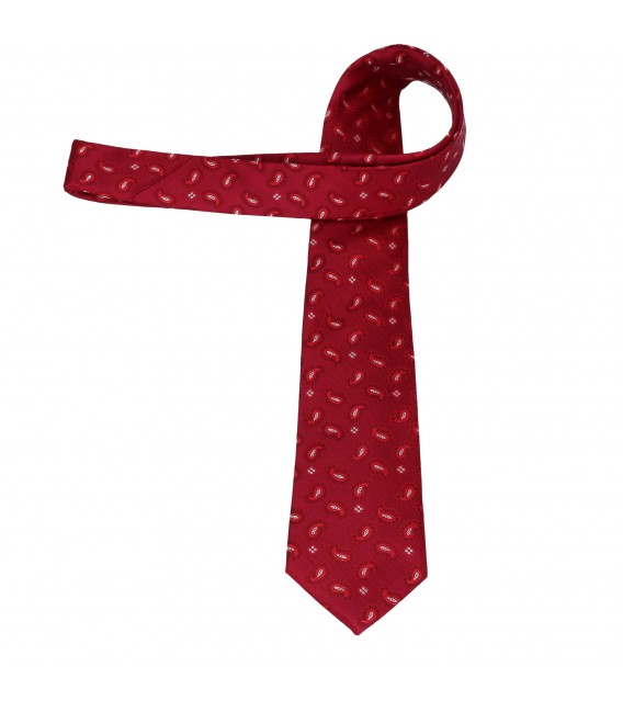 krawat jedwabny red kidney