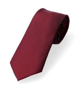 krawat klasyczny bordowy