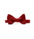 regulated red self-tie bow tie