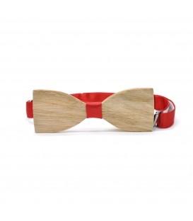 classic wooden bow tie