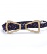 wooden bow tie space